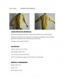 Chaqueta para soldadores fabricada en vaqueta color amarillo de res con doble engrase.
