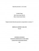 Trabajo del módulo Desarrollo psicomotor correspondiente a la semana n° 7