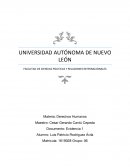 Un gran Ensayo de la Integridad de los Derechos Humanos