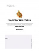 PROYECTO DE DISEÑO E IMPLEMENTACION DE BASE DE DATOS EN SISTEMA AUTOMATIZADO DE CONTROL DE VENTAS E INVENTARIO DE PYME