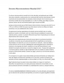 Entorno Mundial Macroeconomico 2017