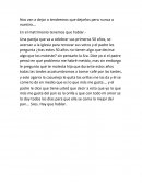 En el matrimonio tenemos que hablar.