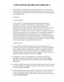 CONCEPTOS DE BIO-ESTADISTICA