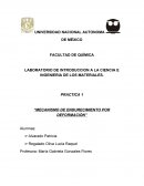 PRACTICA 1 “MECANISMO DE ENDURECIMIENTO POR DEFORMACIÓN”
