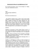 Mi poderdante y el señor Ramiro Bocanegra Pérez no acordaron capitulaciones matrimoniales.