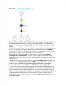 Concepto basicos de Java. Página 1
