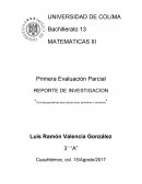 Reporte de Areas y Volumenes