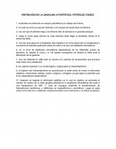 OBTENCIÓN DE LA GASOLINA A PARTIR DEL PETRÓLEO CRUDO