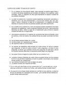 EJERCICIOS SOBRE TÉCNICAS DE CONTEO