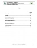 CURACION Y HEPARINIZACION DE CATETER VENOSO CENTRAL