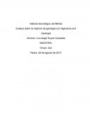 Ensayo sobre la relación de geología con ingeniería civil