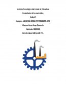 Propiedades de los materiales Unidad 2