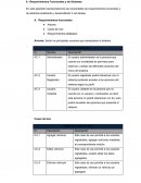 Requerimientos Funcionales y de Sistemas
