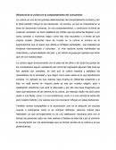 Influencia de la cultura en el comportamiento del consumidor