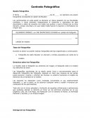 Acuerdo de modelo. fotografia