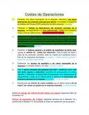 Costeo de Operaciones