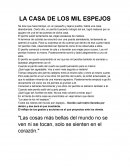 Casa de los mil espejos