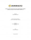 Informe de práctica profesional de la práctica en Donde trabaja el estudiante realizado en la empresa FUCZIA CONSTRUCCIONES S.A.S.