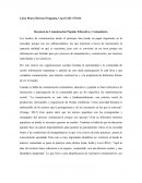 Resumen de Comunicación Popular Educativa y Comunitaria