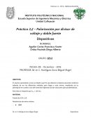 Práctica 3,2 – Polarización por divisor de voltaje y doble fuente