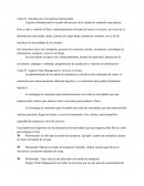 Tema #1. Introducción a la logística internacional