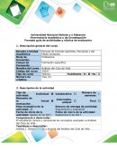 Formato guía de actividades y rúbrica de evaluación Análisis del Ciclo de Vida