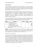 Costos de produccion en proceso
