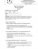 PRUEBA DE CONOCIMIENTO EDUCACIÓN RELIGIOSA