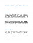COYUNTURA SOCIAL: EVOLUCIÓN DE LA POBREZA Y DESIGUALDAD EN COLOMBIA