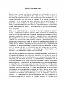 ESTUDIO DE MERCADO , creación del producto