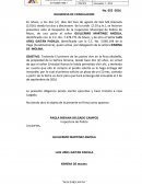 DILIGENCIA DE CONCILIACION