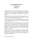 BASES FILOSOFICA LEGALES ARTICULO 3RO.