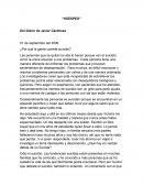 Huesped ¿Por qué la gente comete suicidio?