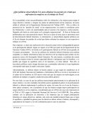 ¿Qué políticas desarrollaría Ud. para eliminar las paredes de cristal que enfrentan las mujeres en el trabajo en Perú?