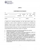 ANEXO 4 COMPROMISO DEL ESTUDIANTE