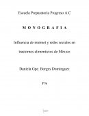 Influencia de internet y redes sociales en los trastornos alimenticios de México