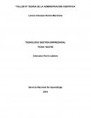Taller #1 Teoria de la administracion cientifica