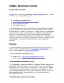 Revisión de las enfermedades tubulointersticiales