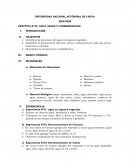 BIOLOGÍA PRÁCTICA N°02: AGUA, SALES Y CARBOHIDRATOS