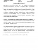 ¿Que es la competencia comunicativa?