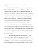 Demanda de inscripcion de acta de defuncion