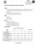 Práctica 4. Determinación de acidez total en bebidas