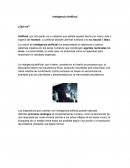 Inteligencia Artificial ¿Qué es?