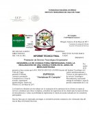 Investigacion de mercado Hortalizas El Campito