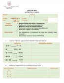 GUIA EVALUADA MATEMATICA, 4° BASICO