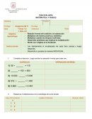 GUIA EVALUADA MATEMATICA, 4° BASICO