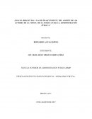 ENSAYO (PROYECTO): “VALOR TRASCENDENTE DEL APORTE DE LOS AUTORES DE LA CIENCIA DE LA POLICIA PARA LA ADMINISTRACIÓN PÚBLICA”