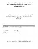 PREPARATORIA 16 TECNOLOGÍA DE LA INFORMACIÓN Y DE LA COMUNICACIÓN 1