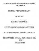 Escuela preparatoria n°4 Química ii (química orgánica)