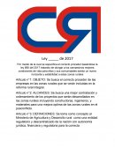 Ley de 2017 Senador Grimaldo